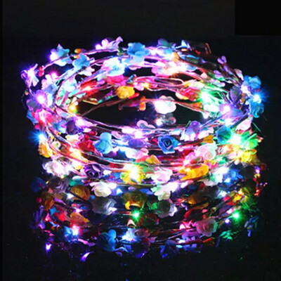 Garland lights up