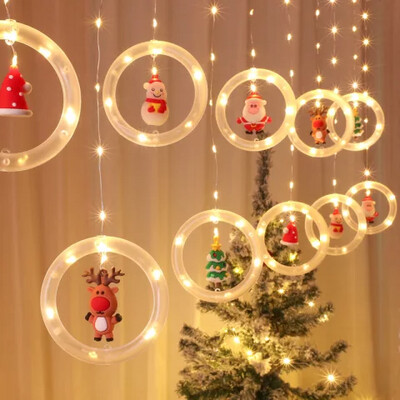 Christmas Lights with ornaments
