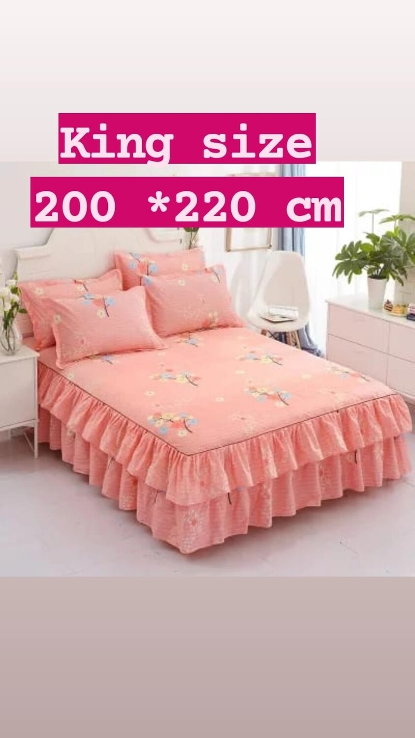 Non-quilted Bed Sheets with Side Fall