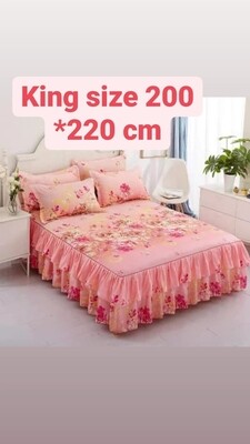 Non-quilted Bed Sheets with Side Fall