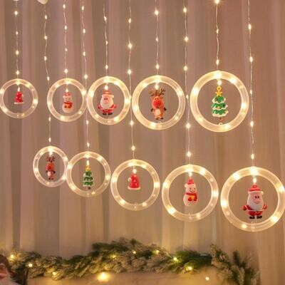 Magical Christmas decor ring light