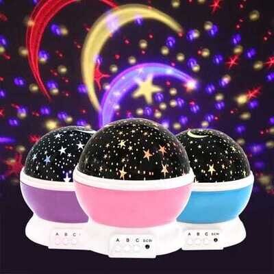 Moon star night projector