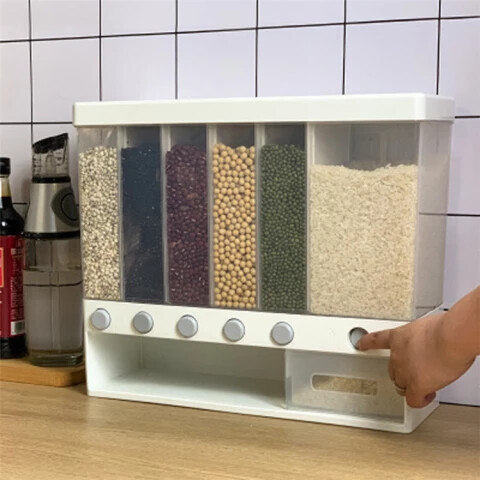 Wall-Mounted or Desktop Dry Food dispenser