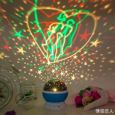 Starry Sky LED Night Light Projector