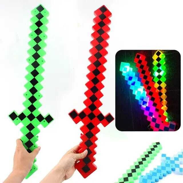 Pixel light up swords