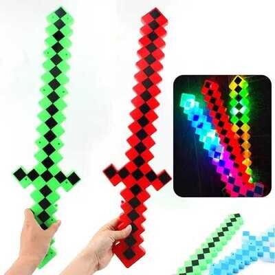 Pixel light up swords