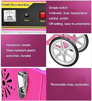 Electric cotton candy machine
