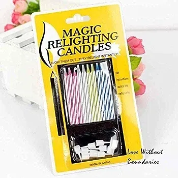 Magic Relighting Candles
