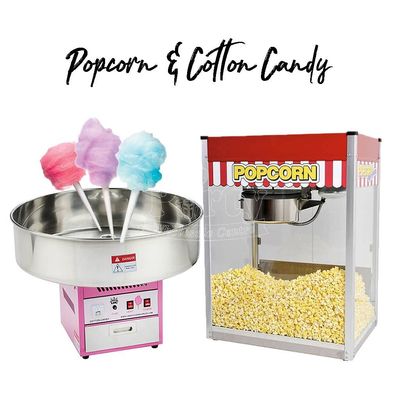 Combo hire popcorn &amp; fairy floss