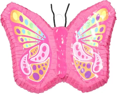 Pink Butterfly Pinata