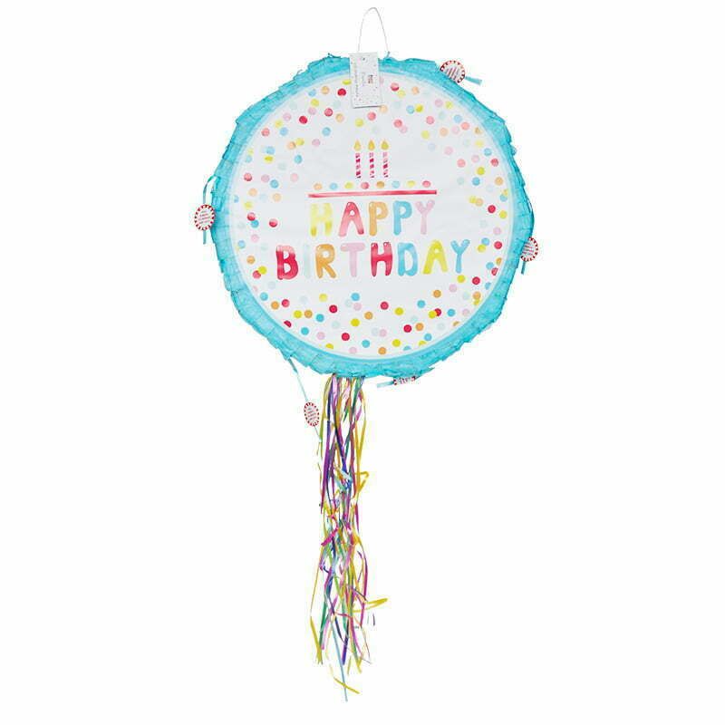 Happy birthday Folded Pinata