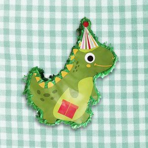 Green Dinasaur Pinata