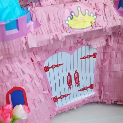 Pink Castle Pinata