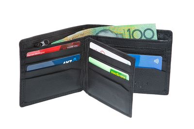Black Genuine Leather Wallet