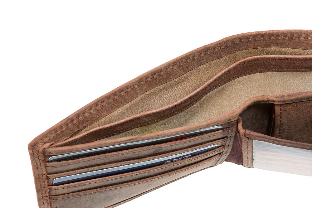 Brown Genuine Leather Wallet