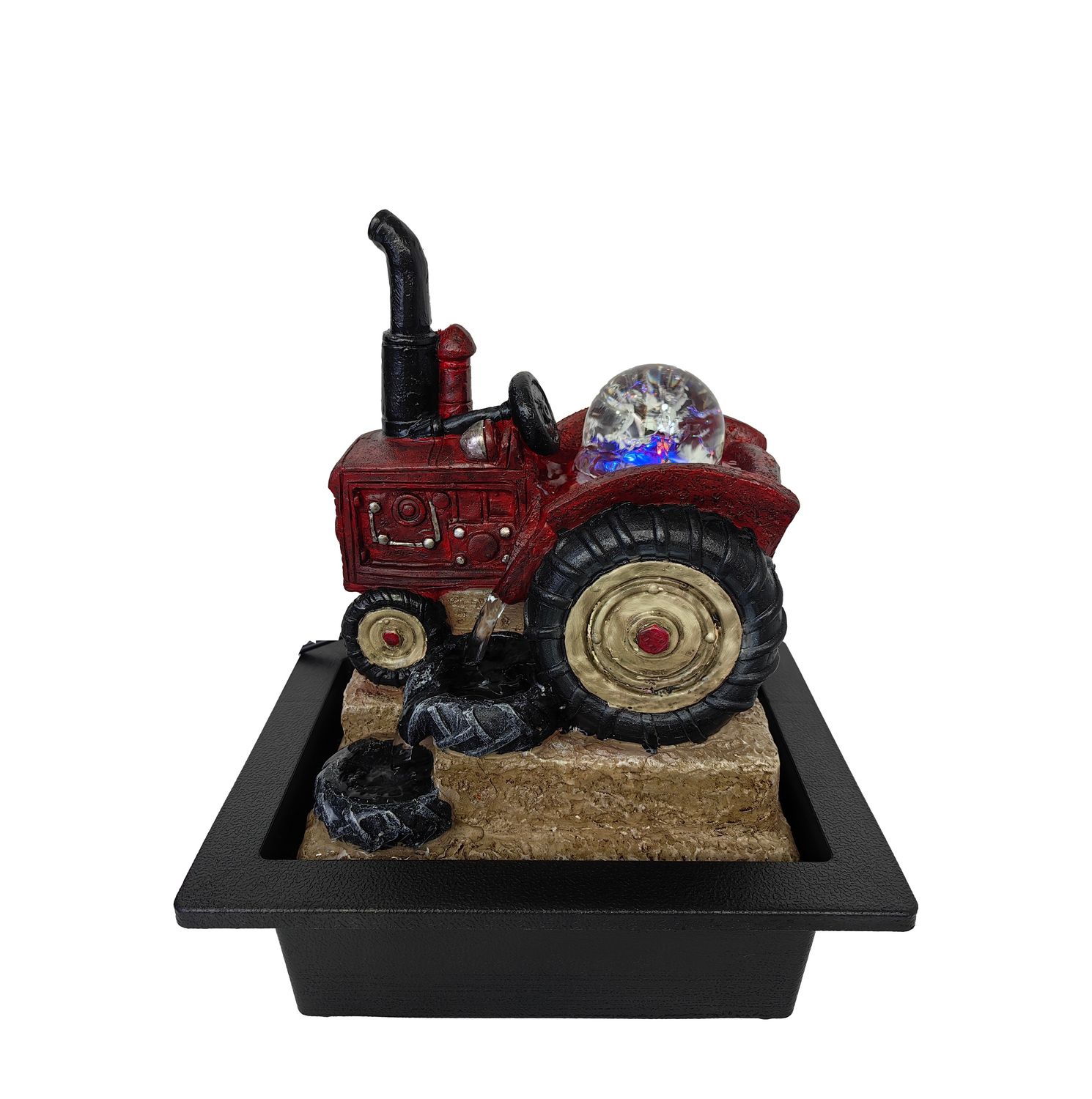 Vintage Tractor Fountain