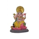 Lotus Ganesh idol