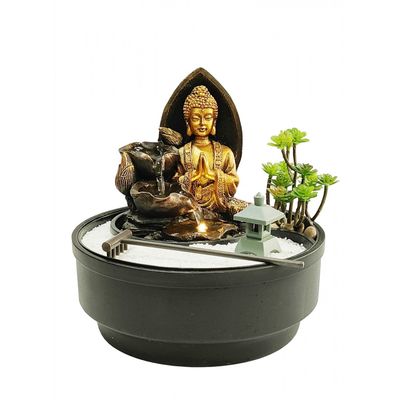 Miniature Buddha Fountain