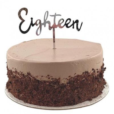 Cake Topper-Eighteen
