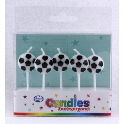 Soccer Ball Candle