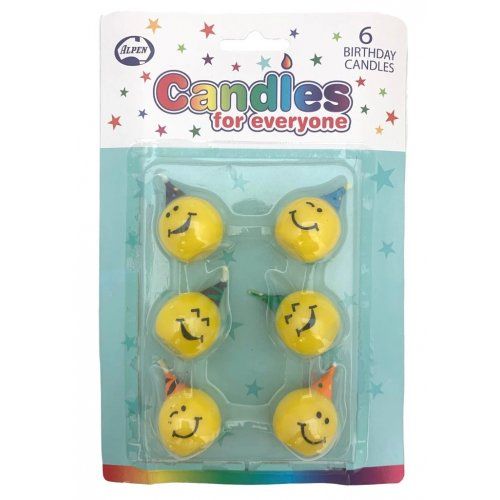 Emoji Face Candle