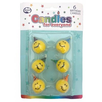 Emoji Face Candle
