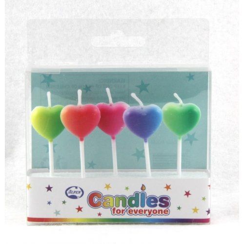 Heart&#39;s Mixed Candle