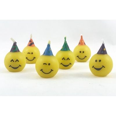 Emoji Face Candle