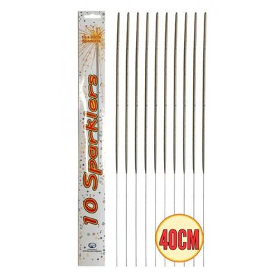 10 Sparklers-40cm