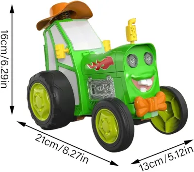 RC Stunt Tractor Toy