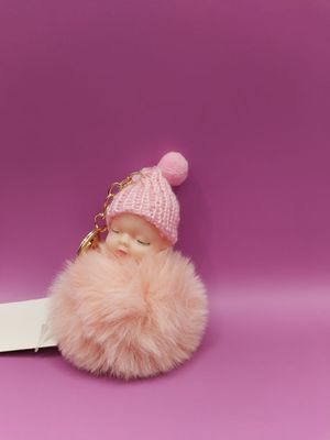 Light pink Baby Keyring