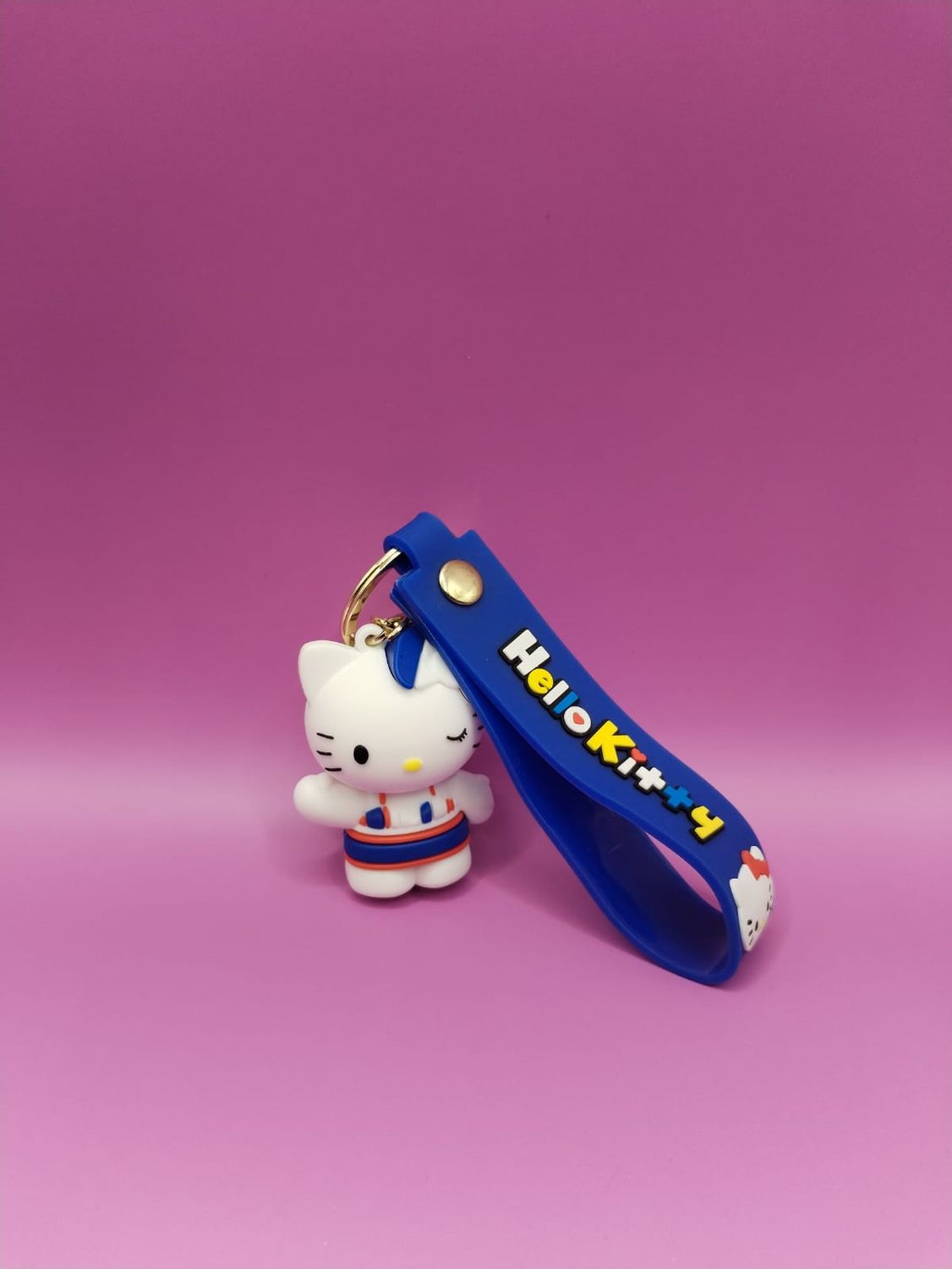 Hello kitty blue Keyring