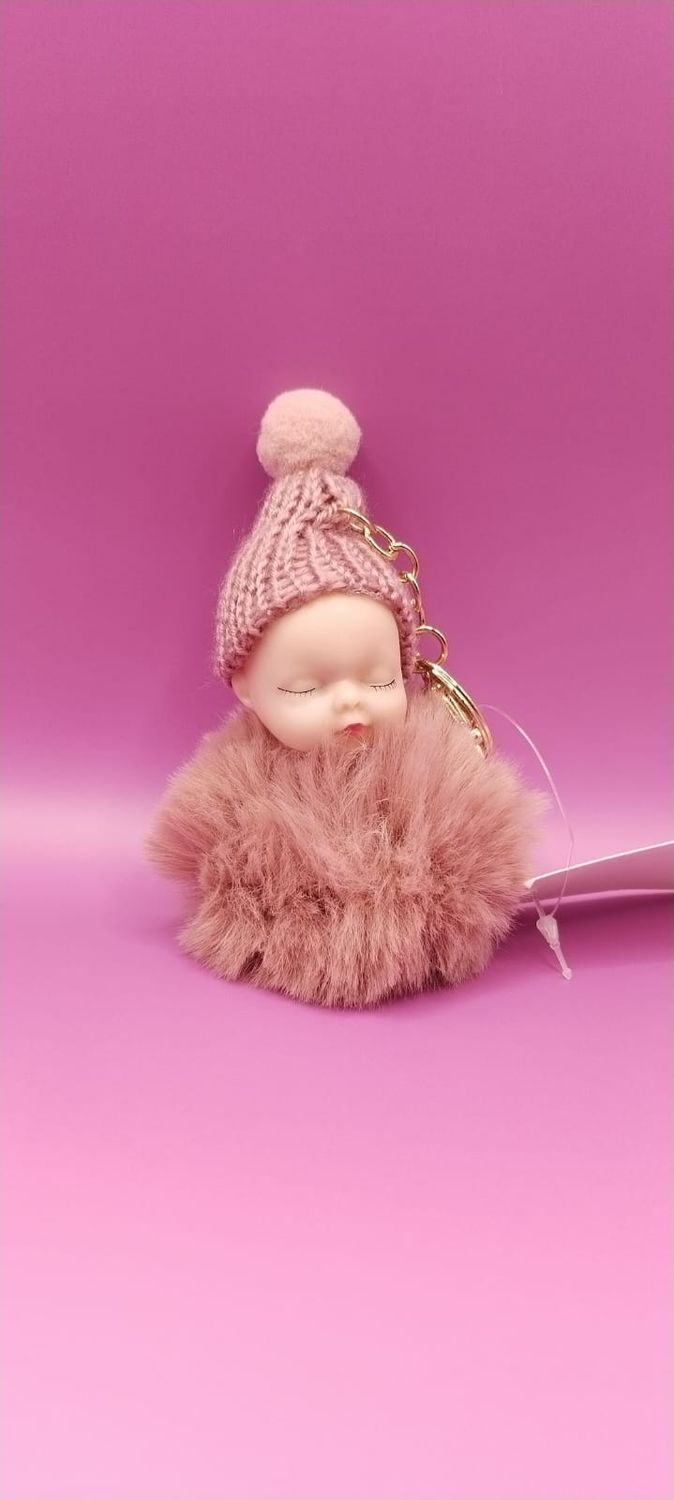 Baby pink Baby Keyring