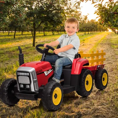Ride-on Red Rcar Tractor
