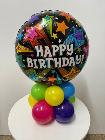 Foil Balloon Centrepiece