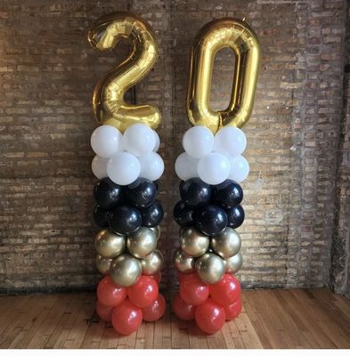Number Balloon Nest