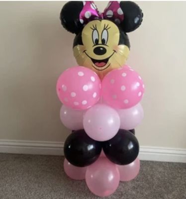 Minnie Mouse Balloon Column