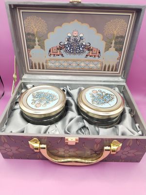 Luxury Decorative Jar Gift Box (2 Jars Set)