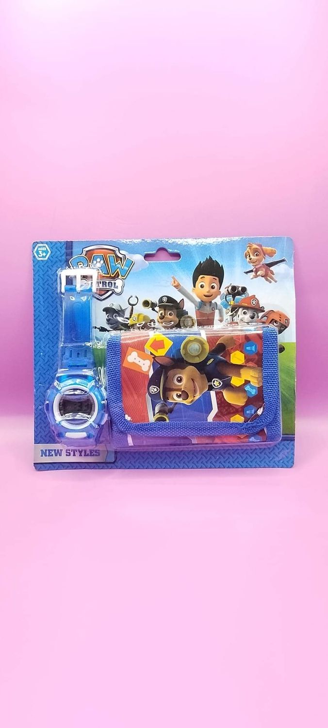 Paw Patrol Watch with wallet