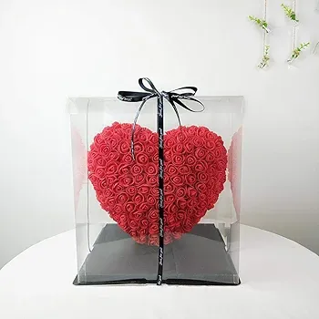 Red Rose Heart Decoration