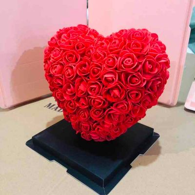 Red Rose Heart Decoration