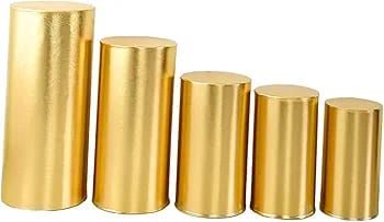 Plinths cover gold