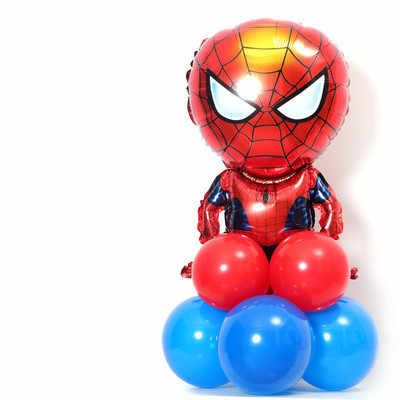 Red &amp; Blue Avengers Themed Balloons
