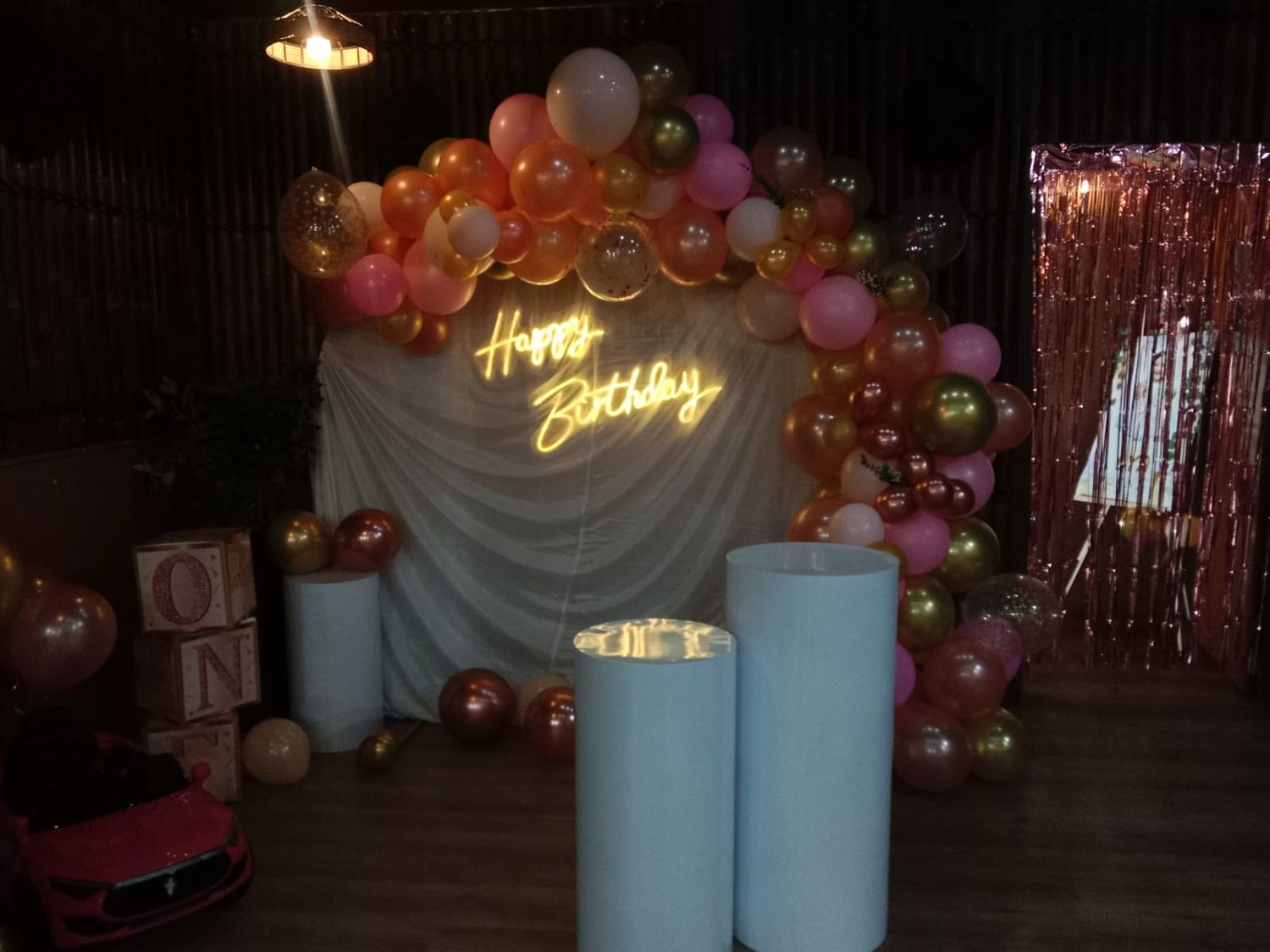 Happy Birthday or Baby Shower Decor