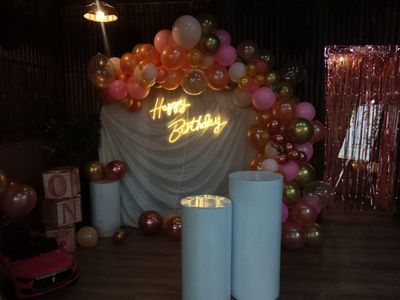 Happy Birthday or Baby Shower Decor