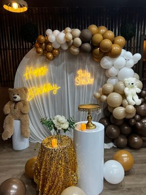 Happy Birthday or Baby Shower Decor