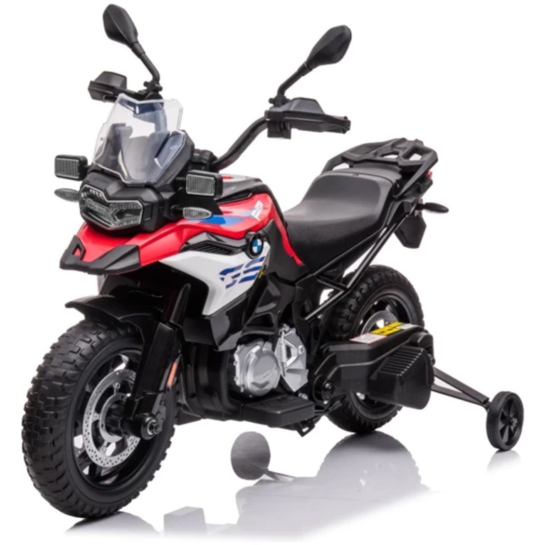 Kids Ride on Motorbike Licensed 12v Battery - Red
