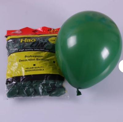 Dark Green  12 inch Balloon 