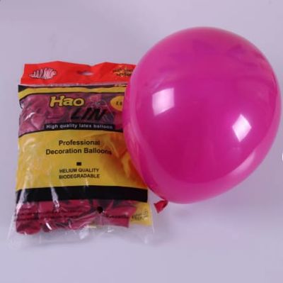 Hop Pink latex 12inch balloon