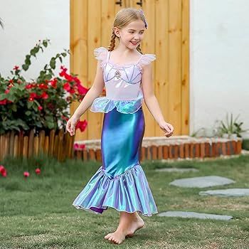 Kid's Little Mermaid Dress